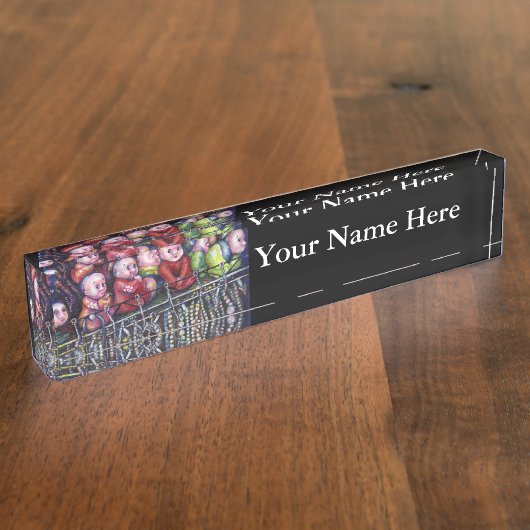 Porte-nom Pour Bureau Épitomiser (Taille)