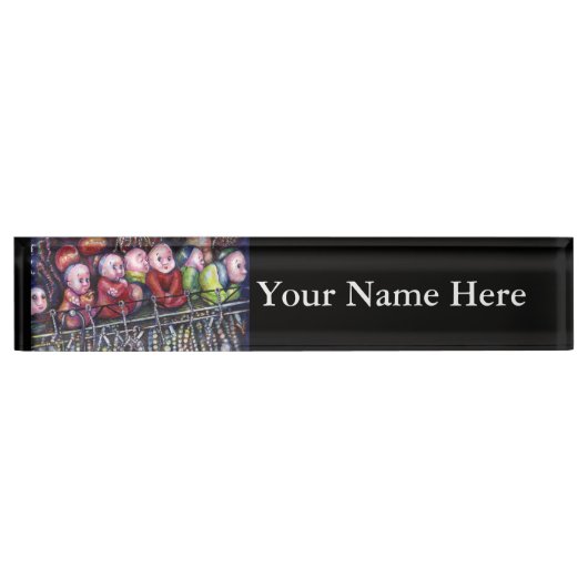 Porte-nom Pour Bureau Épitomiser (Devant)