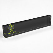 Porte-nom Pour Bureau Équipe de tennis