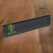 Porte-nom Pour Bureau Équipe de tennis (Taille)