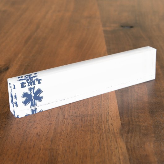 Porte-nom Pour Bureau Étoile de SME de la vie (Taille)