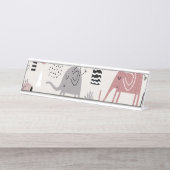 Porte-nom Pour Bureau extraordinaire (Devant)