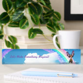 Porte-nom Pour Bureau Faisons un arc en ciel