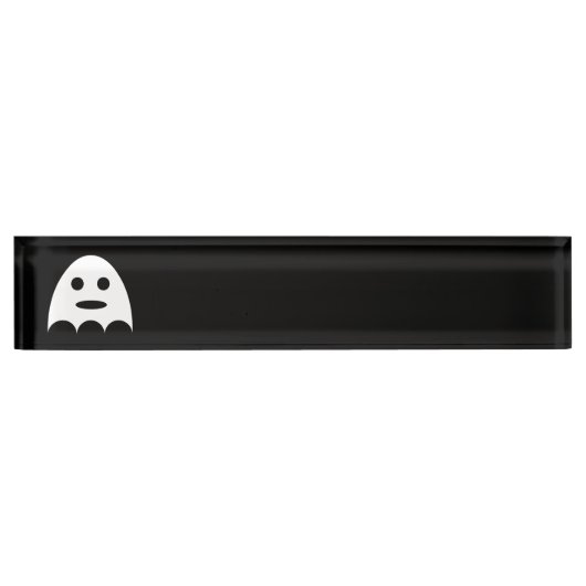 Porte-nom Pour Bureau Fantôme (Devant)