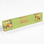 Porte-nom Pour Bureau Fée des champignons Thunder_Cove