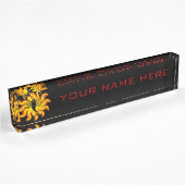 Porte-nom Pour Bureau Fiery Scorpio