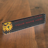 Porte-nom Pour Bureau Fiery Scorpio (Taille)