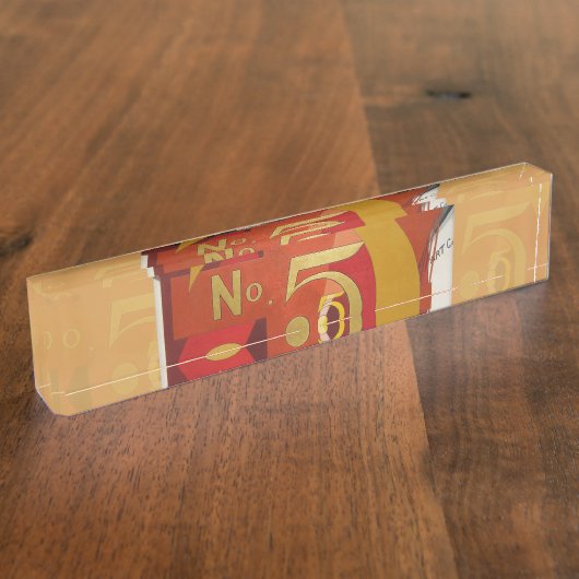 Porte-nom Pour Bureau Figure de Cudern Art moderne (Taille)