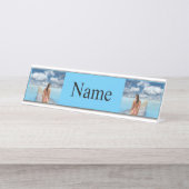 Porte-nom Pour Bureau Fille Bikini Thunder_Cove (Devant)