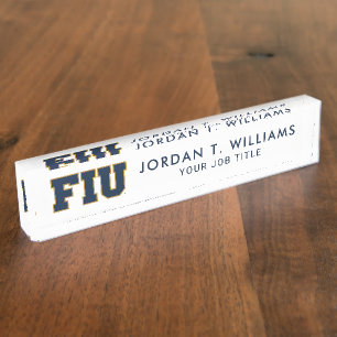 PORTE-NOM POUR BUREAU FIU