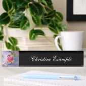 Porte-nom Pour Bureau Flamingo