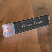 Porte-nom Pour Bureau Flamingo (Taille)