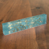 Porte-nom Pour Bureau Fleur d'amande (Taille)