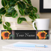 Porte-nom Pour Bureau Fleur de tournesol