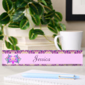 Porte-nom Pour Bureau Fleur Lotus