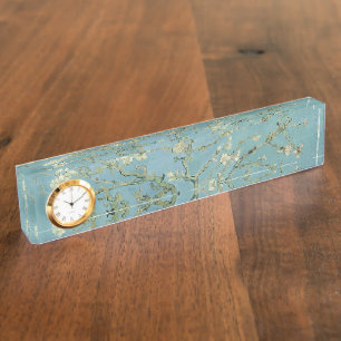 Porte-nom Pour Bureau Fleurs d'amandier par Vincent Van Gogh Beaux-arts
