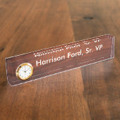 Porte-nom Pour Bureau Fond d'image des textes de changement de modèle de (Taille)