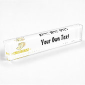 Porte-nom Pour Bureau Fromage drôle
