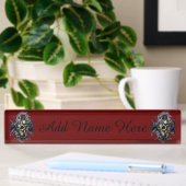 Porte-nom Pour Bureau Gardien de dragon
