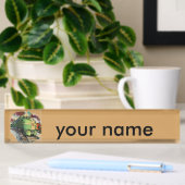 Porte-nom Pour Bureau "Geek RailRoad"