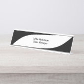 Porte-nom Pour Bureau Gestion bureautique moderne (Devant)