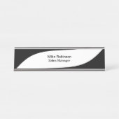 Porte-nom Pour Bureau Gestion bureautique moderne (Devant)