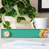 Porte-nom Pour Bureau Girl #1
