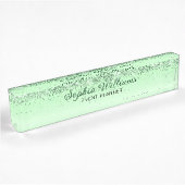 Porte-nom Pour Bureau Glitter