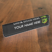 Porte-nom Pour Bureau Green is HOT (Taille)