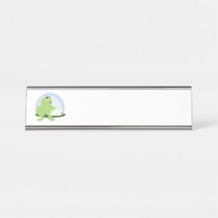 Porte-nom Pour Bureau Grenouille mûre