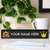 Porte-nom Pour Bureau Grill King