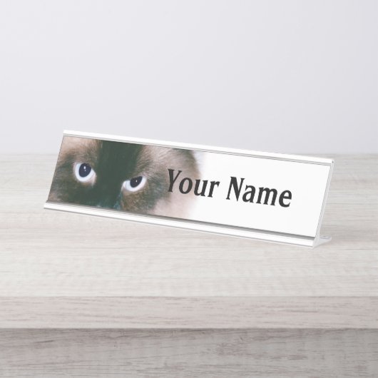 Porte-nom Pour Bureau Grumpy Cat (Devant)