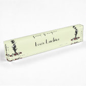 Porte-nom Pour Bureau Hameau Bard Lime Green