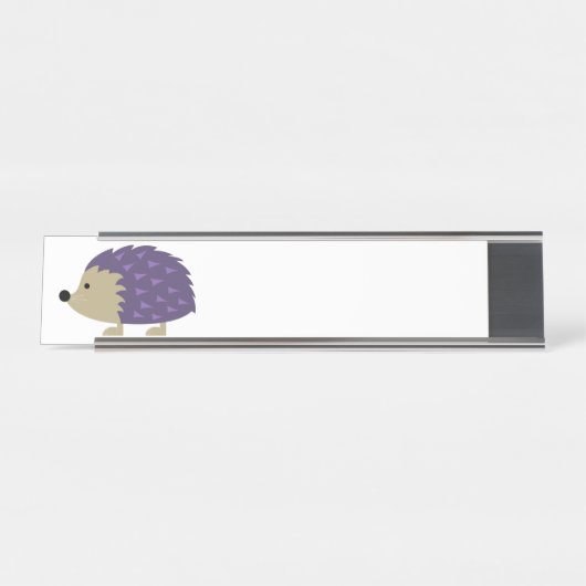 Porte-nom Pour Bureau Hérisson (Devant)