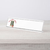 Porte-nom Pour Bureau Héros des enseignants (Devant)