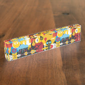 Porte-nom Pour Bureau Heure d'été (Taille)