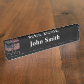 Porte-nom Pour Bureau Honorez tombé (Taille)