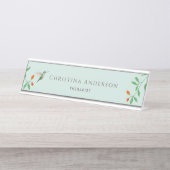 Porte-nom Pour Bureau Hummingbird   (Devant)