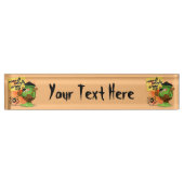 Porte-nom Pour Bureau Humorous Frankenstein (Devant)