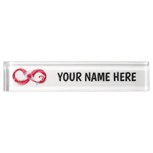 Porte-nom Pour Bureau Infinity
