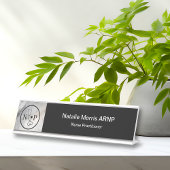 Porte-nom Pour Bureau Infirmière de classe Praticien Médicale