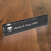 Porte-nom Pour Bureau Infirmière Médicale (Taille)