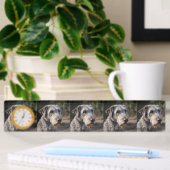 Porte-nom Pour Bureau Irish Wolfhound Je Ne Suis Pas Amusé,