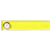 Porte-nom Pour Bureau Jaune Étincelant (Devant)