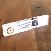 Porte-nom Pour Bureau John F. Kennedy Citation (Taille)