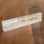 Porte-nom Pour Bureau Jour de plage (Taille)