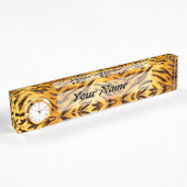 Porte-nom Pour Bureau Juste Tigre