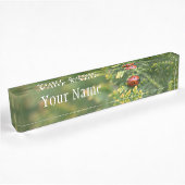 Porte-nom Pour Bureau Ladybug