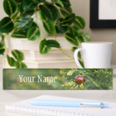 Porte-nom Pour Bureau Ladybug