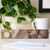 Porte-nom Pour Bureau L'Art des Amateurs d'éléphants